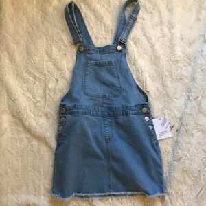 DENIM OVERALL DRESS